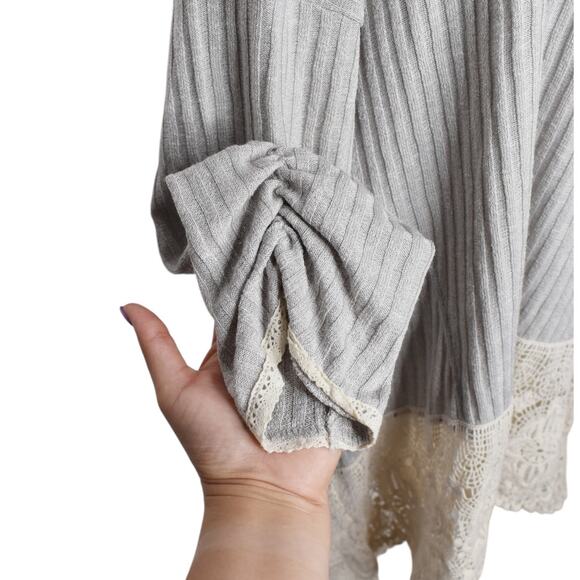 Style & Co‎ Top Womens XXL Boho Coquette Dainty Crochet Knit Cottagecore Vintage - Picture 8 of 10